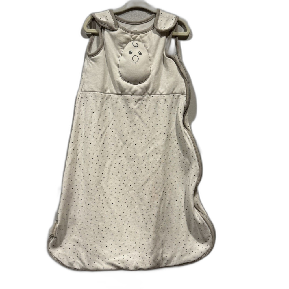 Nested Bean Zen Sack Classic Weighted Sleep Sack Gray Stars 6-15M Medium Cotton